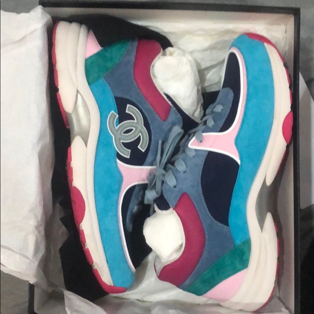 Authentic Chanel sneakers